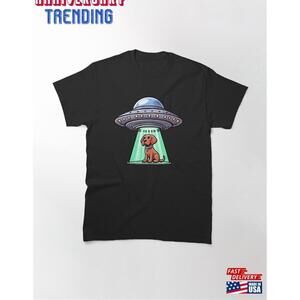 Rhodesian Ridgeback Dog Ufo Classic Tshirt Unisex
